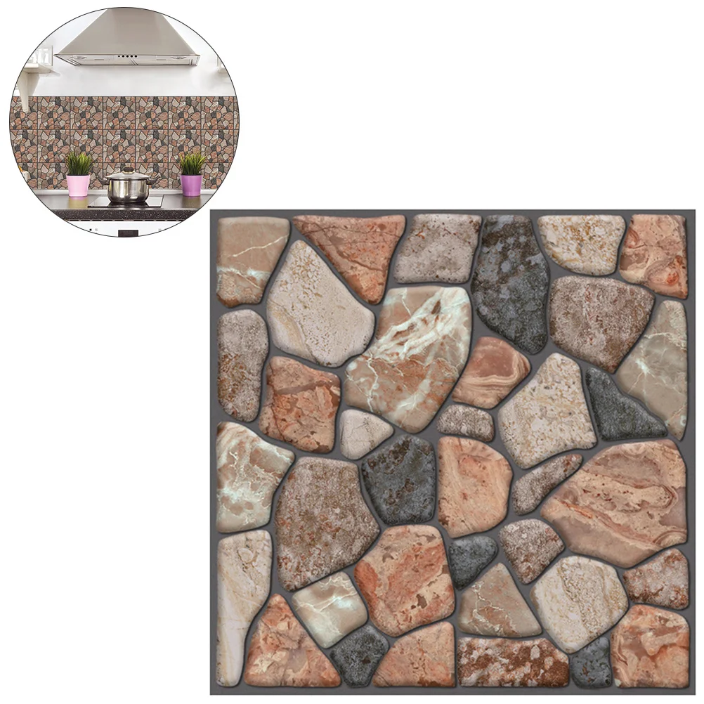 10 pcs Self-Adhesive Wall Tile 3D Brick Pattern 30X30Cm Waterproof Heat Resistant Living Room Bedroom Bathroom Kitchen Decor
10 pcs Self-Adhesive Wall Tile 3D Brick Pattern 30X30Cm Waterproof Heat Resistant Living Room Bedroom Bathroom Kitchen Decor