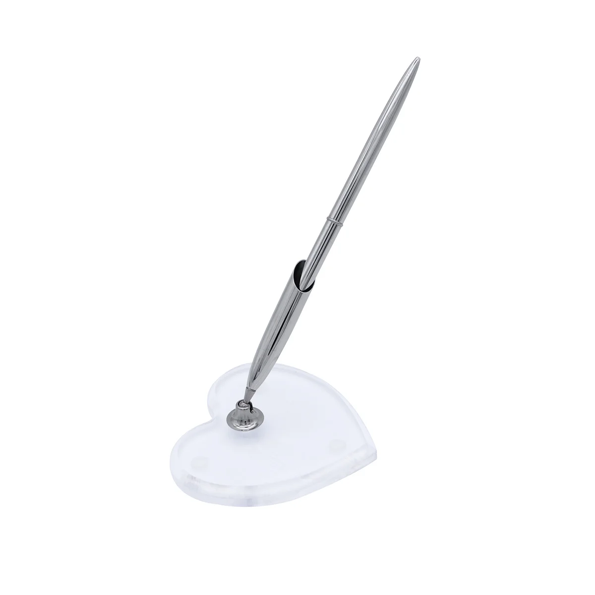 Wedding Reception Guest Pen with Heart Shape Acrylic Base Stand (Silver) Guset pen Wedding reception pen
Wedding Reception Guest Pen with Heart Shape Acrylic Base Stand (Silver) Guset pen Wedding reception pen