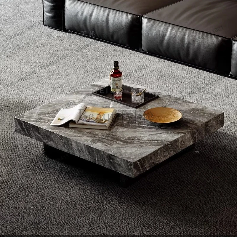 Rock slab coffee table living room light luxury Italian household small apartment high-end tea table
Rock slab coffee table living room light luxury Italian household small apartment high-end tea table