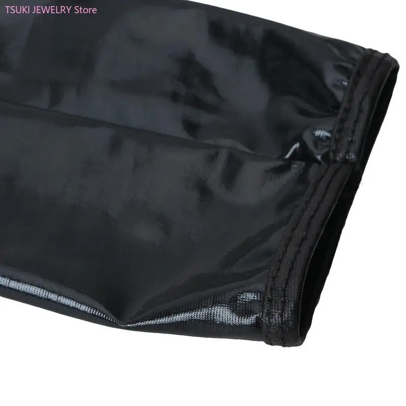 62KE Sexy Long Black Metallic Feel Gloves Synthetic Leather Arm Sleeves Costume New
62KE Sexy Long Black Metallic Feel Gloves Synthetic Leather Arm Sleeves Costume New