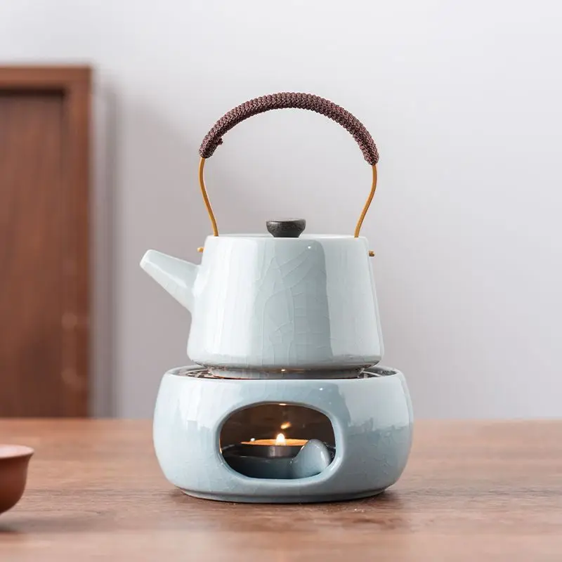 Ceramic Tea Warmer Set, Candle Heating Base & Teacups, Portable Stove for Keeping Tea Warm and Outdoor Tea Gathering
Ceramic Tea Warmer Set, Candle Heating Base & Teacups, Portable Stove for Keeping Tea Warm and Outdoor Tea Gathering
