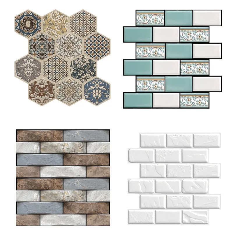 PVC Self-adhesive Wall Sticker 3D Three-dimensional Decorative Thick Wallpaper Can be Glued Waterproof Moisture Resistant
PVC Self-adhesive Wall Sticker 3D Three-dimensional Decorative Thick Wallpaper Can be Glued Waterproof Moisture Resistant