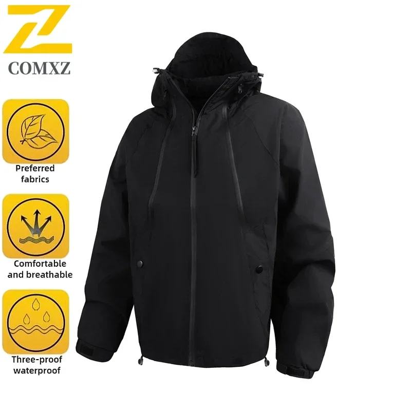 2025 Spring and Autumn Jackets Brand Casual Functional Jacket Men's Women Outdoor Waterproof Windproof Hooded Windbreaker Coat
2025 Spring and Autumn Jackets Brand Casual Functional Jacket Men's Women Outdoor Waterproof Windproof Hooded Windbreaker Coat