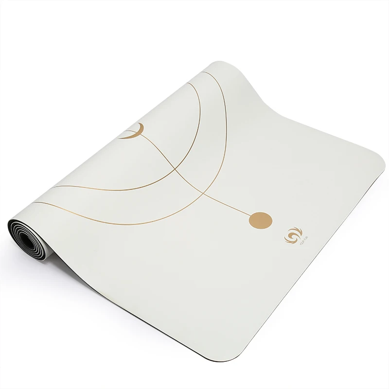 Golden Printed Yoga Mat Eco-Friendly Natural Rubber Non-Slip White Fitness Mat
Golden Printed Yoga Mat Eco-Friendly Natural Rubber Non-Slip White Fitness Mat
