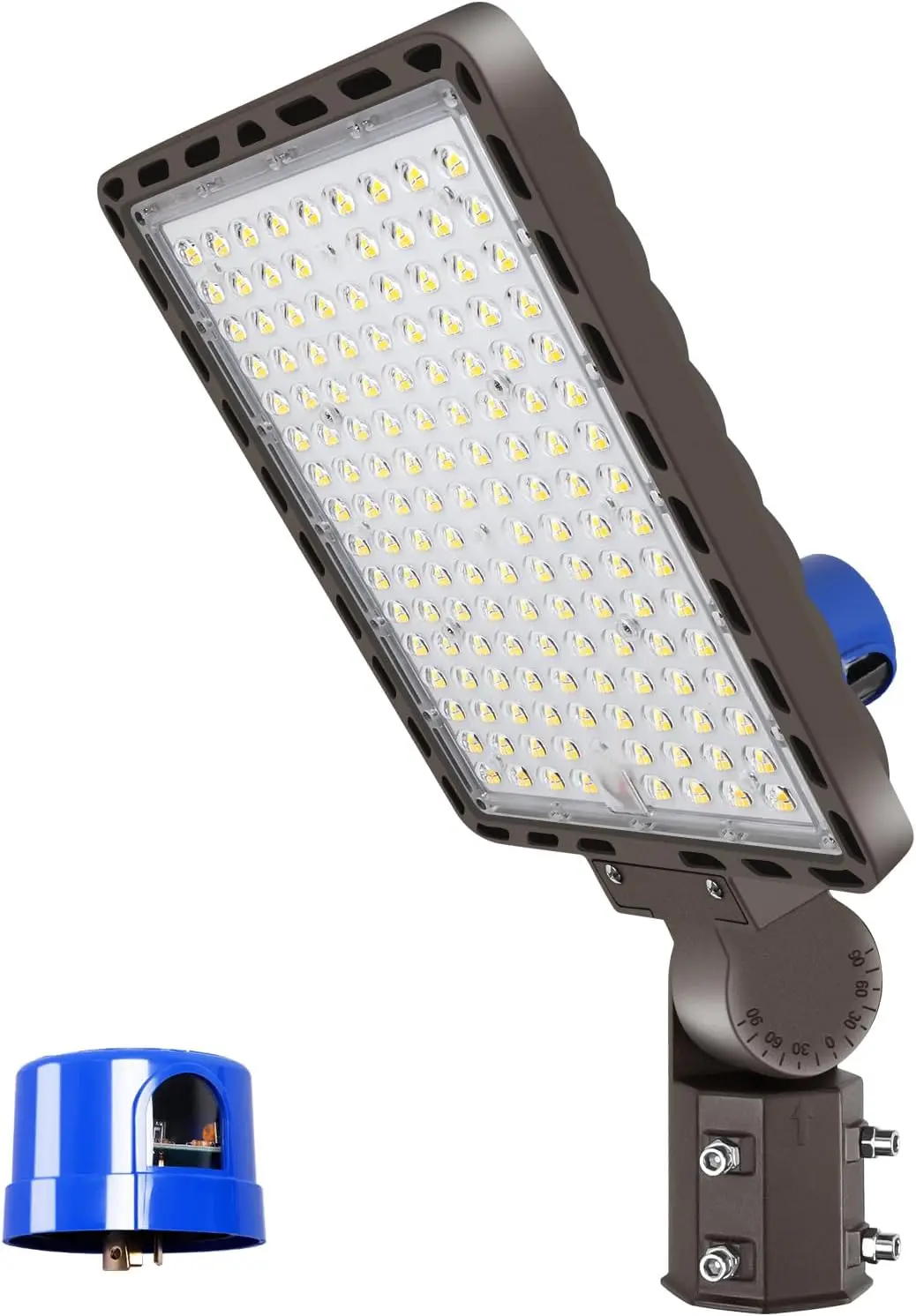 350W LED Parking Lot Light with Dusk to Dawn Sensor, 52500LM Super Bright IP65 Waterproof for Outdoor Area and Security
350W LED Parking Lot Light with Dusk to Dawn Sensor, 52500LM Super Bright IP65 Waterproof for Outdoor Area and Security