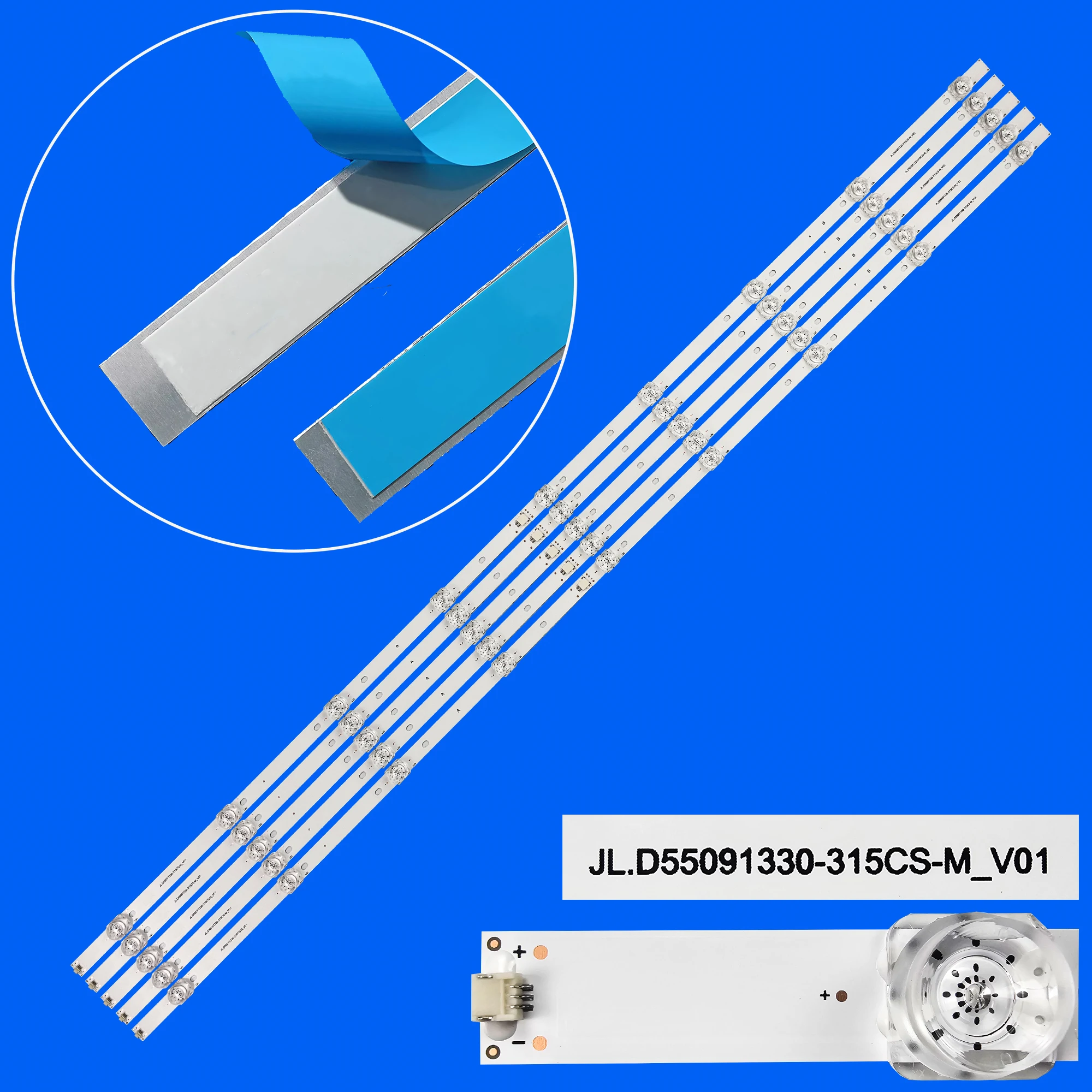 Лента светодиодной подсветки для B5506UHB B5506UHD S55U55349 S55U5117J S55U5521MM SY06-S55U5521MM JL.D55091330-315CS-M_V01 HV550QUB-N5A
Лента светодиодной подсветки для B5506UHB B5506UHD S55U55349 S55U5117J S55U5521MM SY06-S55U5521MM JL.D55091330-315CS-M_V01 HV550QUB-N5A