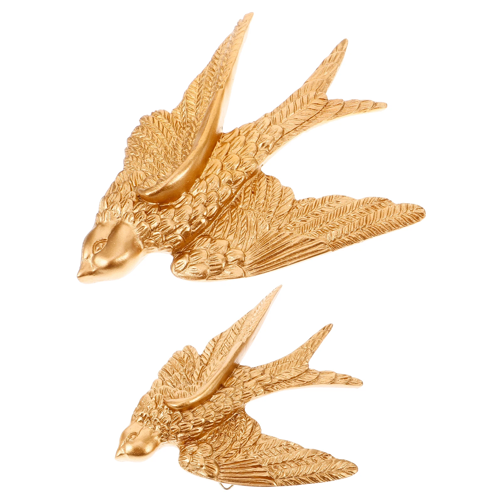 2pcs Resin Swallow Wall Decor Hanging Decoration Home Ornament Garden Adornment Retro Design Pendant Flying Bird Craft
2pcs Resin Swallow Wall Decor Hanging Decoration Home Ornament Garden Adornment Retro Design Pendant Flying Bird Craft