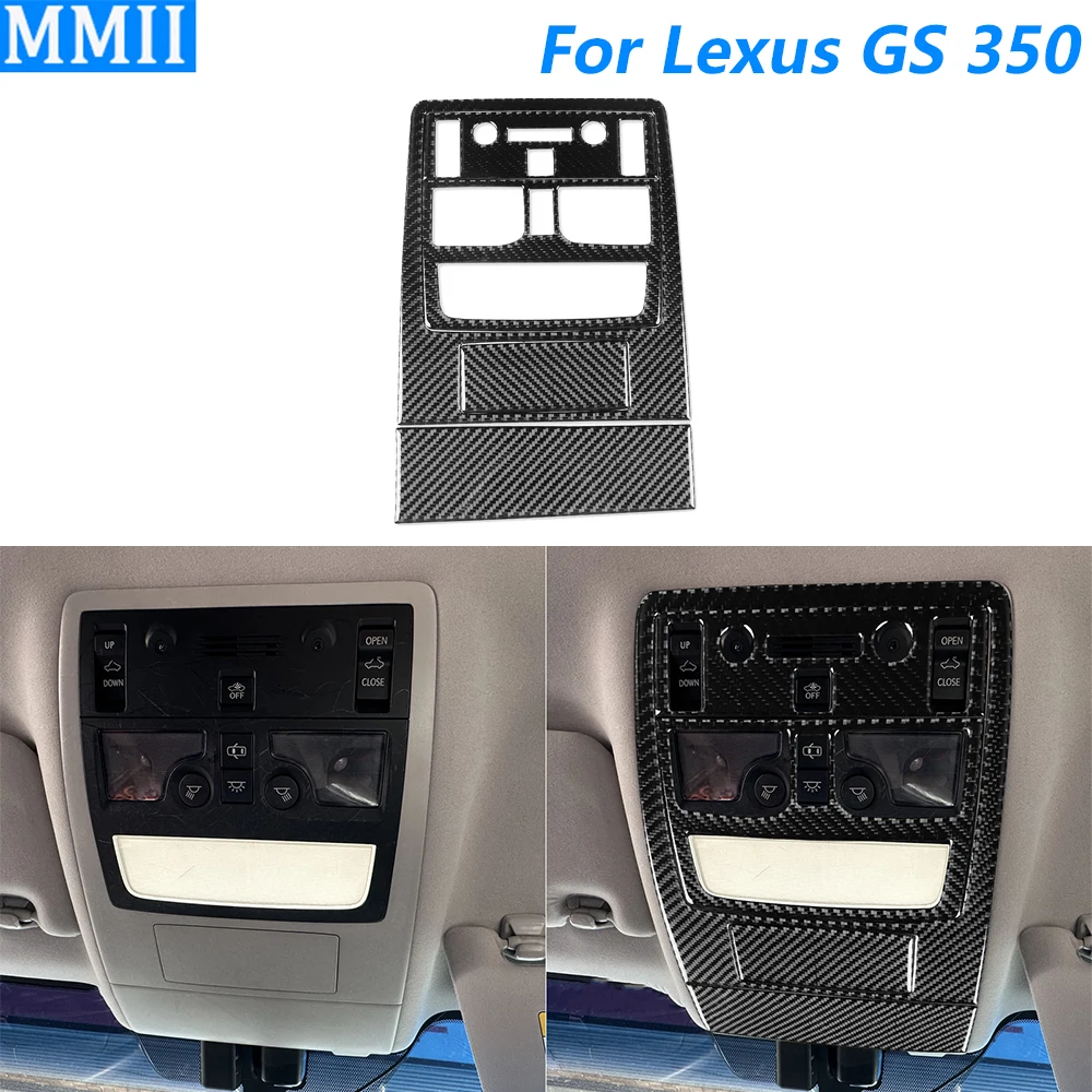 Для Lexus GS 350 2012-2020 углеродное волокно на крыше, лампа для чтения, панель, накладка, автомобильные аксессуары, наклейка для украшения интерьера
Для Lexus GS 350 2012-2020 углеродное волокно на крыше, лампа для чтения, панель, накладка, автомобильные аксессуары, наклейка для украшения интерьера