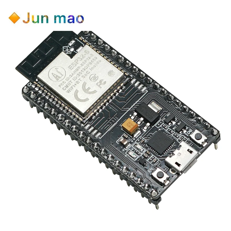 1pcs Lose Stone NodeMCU-32S development board ESP32-S chip serial port WiFi+Bluetooth module
1pcs Lose Stone NodeMCU-32S development board ESP32-S chip serial port WiFi+Bluetooth module