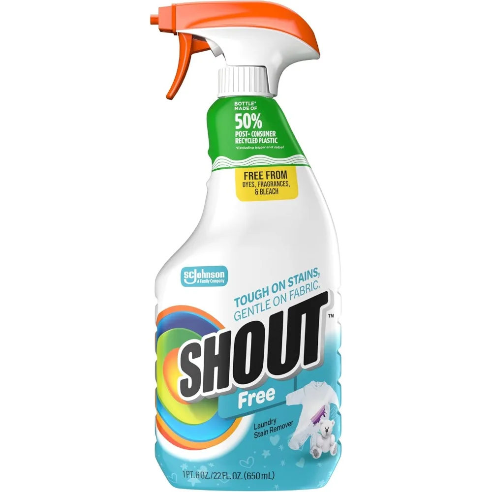 Enzyme Laundry Stain Remover Spray Fragrance Bleach Dye Free for Baby Food Grease
Enzyme Laundry Stain Remover Spray Fragrance Bleach Dye Free for Baby Food Grease
