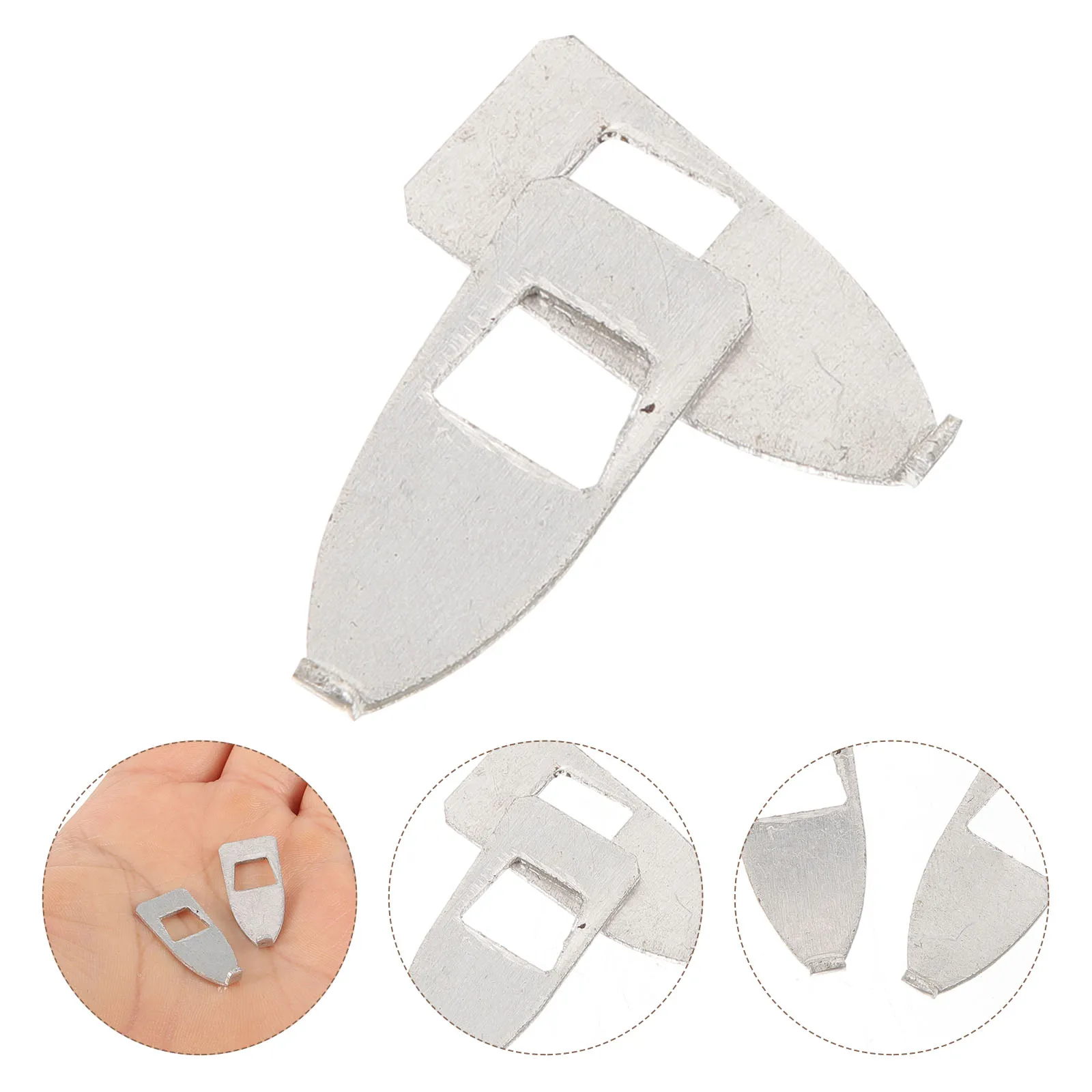 2pcs Violin Bow Tips Metal Fittings Durable Replacement Parts for Stringed Instruments Students Musicians Accessories
2pcs Violin Bow Tips Metal Fittings Durable Replacement Parts for Stringed Instruments Students Musicians Accessories