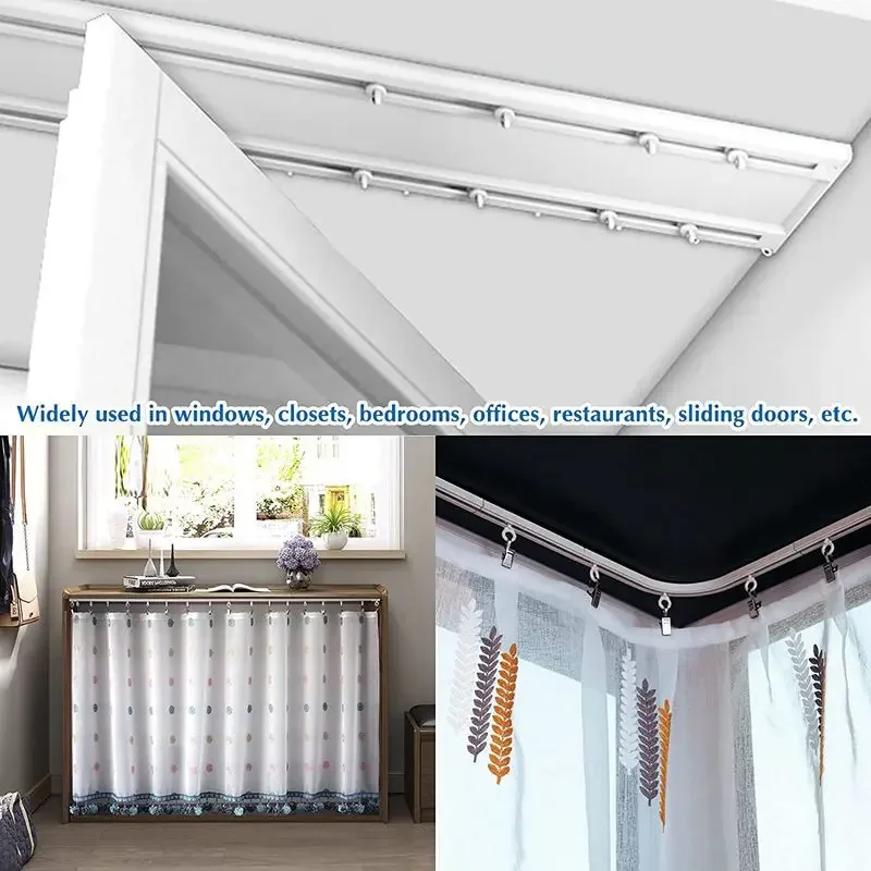 50PCs Curtain rail White Modern style accessories Plastic Curtain Track Gliders For Home Hanging Curtain Glider Hook Ring Rail
50PCs Curtain rail White Modern style accessories Plastic Curtain Track Gliders For Home Hanging Curtain Glider Hook Ring Rail