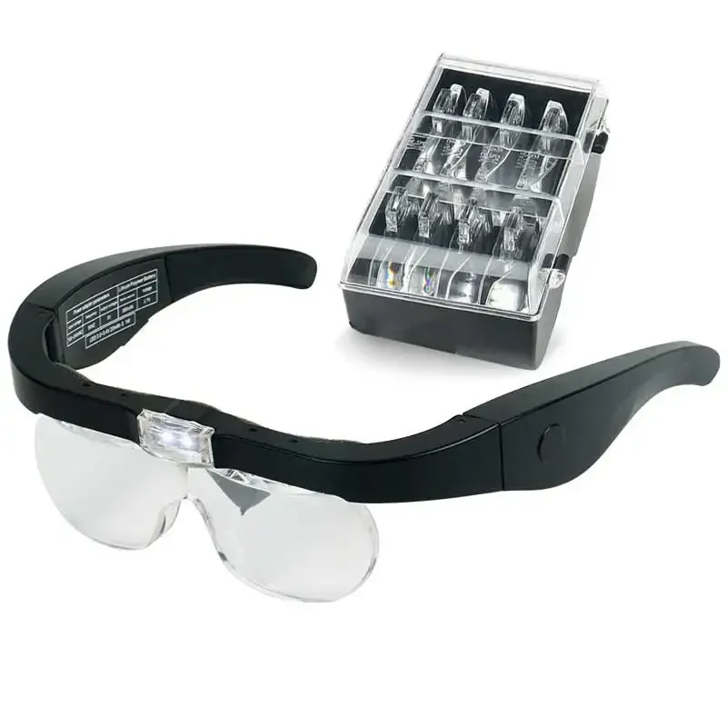 Tattoo Beauty Surgical Helping Magnifying Glasses Magnifier 1.5X 2.5X 3.5X 5.0X USB Rechargeable With LED Light For Watch Repair
Tattoo Beauty Surgical Helping Magnifying Glasses Magnifier 1.5X 2.5X 3.5X 5.0X USB Rechargeable With LED Light For Watch Repair