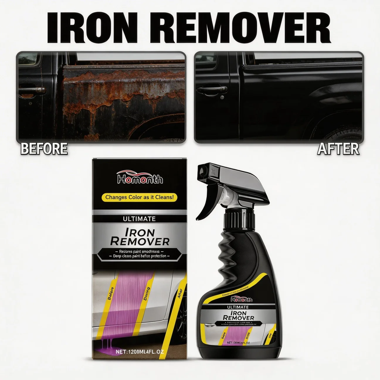 Effective Rust Removal Automotive Rust Remover Wheel Hub Metal Surface Cleaner Rust Removal Dirt Removal Brightening Cleaner
Effective Rust Removal Automotive Rust Remover Wheel Hub Metal Surface Cleaner Rust Removal Dirt Removal Brightening Cleaner