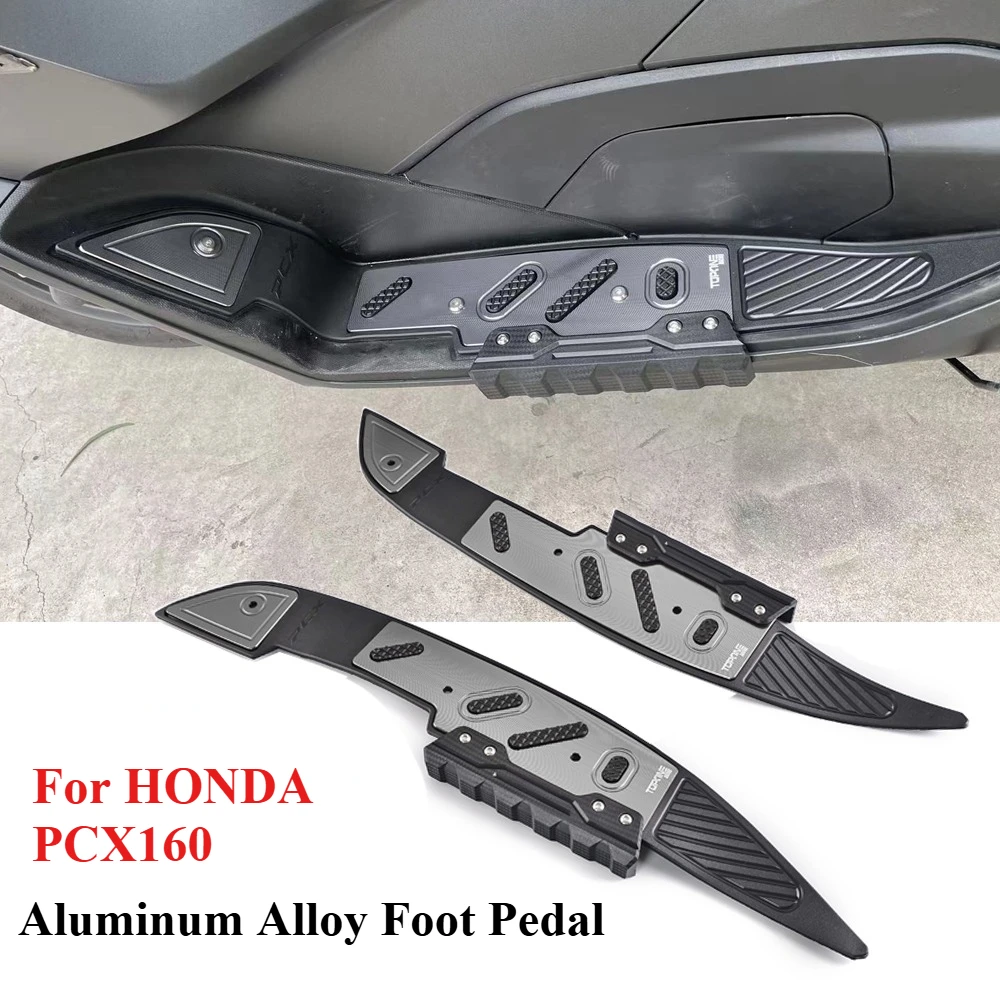 for HONDA PCX160 Modified Aluminum Alloy Anti-Slip Foot Pedal Barefoot Foot Mat Footrest Accessories Anti-slip Foot Pedal
for HONDA PCX160 Modified Aluminum Alloy Anti-Slip Foot Pedal Barefoot Foot Mat Footrest Accessories Anti-slip Foot Pedal