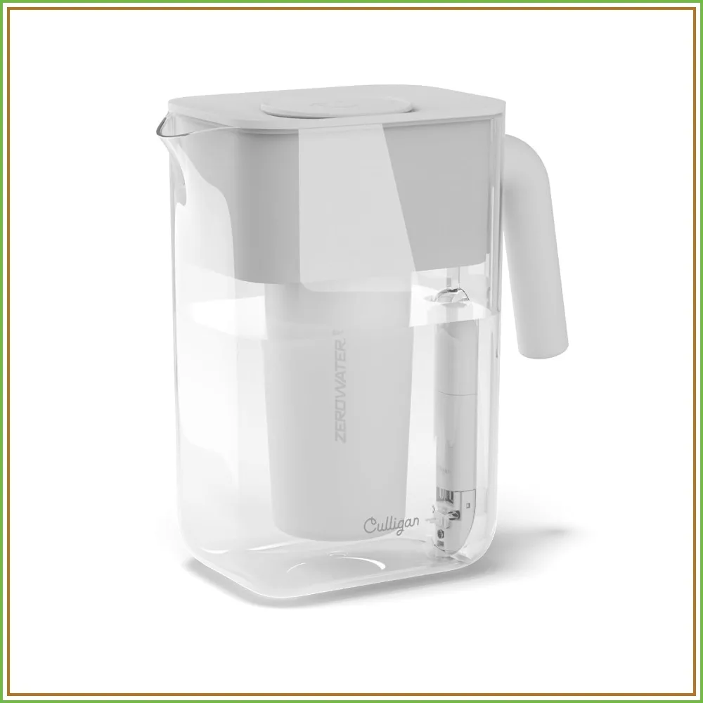 12-Cup Water Filter Pitcher with 5-Stage Advanced Filtration – Reduces Lead, PFAS, Mercury & More
12-Cup Water Filter Pitcher with 5-Stage Advanced Filtration – Reduces Lead, PFAS, Mercury & More