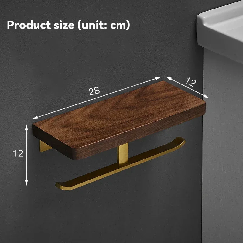 Wooden Toilet Paper Holder Bathroom Wall Mount WC Paper Phone Holder Shelf Towel Roll Shelf Accessories Paper Towel Dispenser 01
Wooden Toilet Paper Holder Bathroom Wall Mount WC Paper Phone Holder Shelf Towel Roll Shelf Accessories Paper Towel Dispenser 01