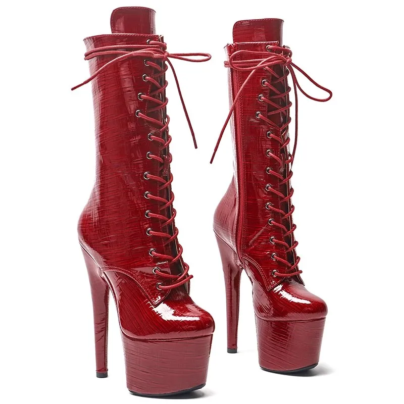 Fashion Sexy Model Shows PU Upper 17CM/7Inch Women's Platform Party High Heels Shoes Pole Dance Boots 188
Fashion Sexy Model Shows PU Upper 17CM/7Inch Women's Platform Party High Heels Shoes Pole Dance Boots 188