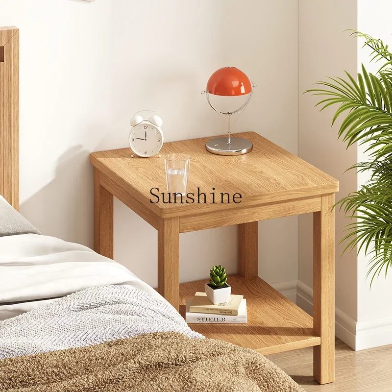 Solid wood small square table, sofa side, living room side cabinet, bedside shelf, simple and modern
Solid wood small square table, sofa side, living room side cabinet, bedside shelf, simple and modern