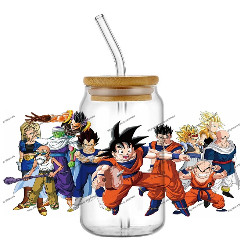 Popular Japanese anime series Dragon Ball 16oz UVDTF 3D Stickers Cartoon Popular Decals Cup Mug UV DTF Craft DIY Birthday Gift
Popular Japanese anime series Dragon Ball 16oz UVDTF 3D Stickers Cartoon Popular Decals Cup Mug UV DTF Craft DIY Birthday Gift