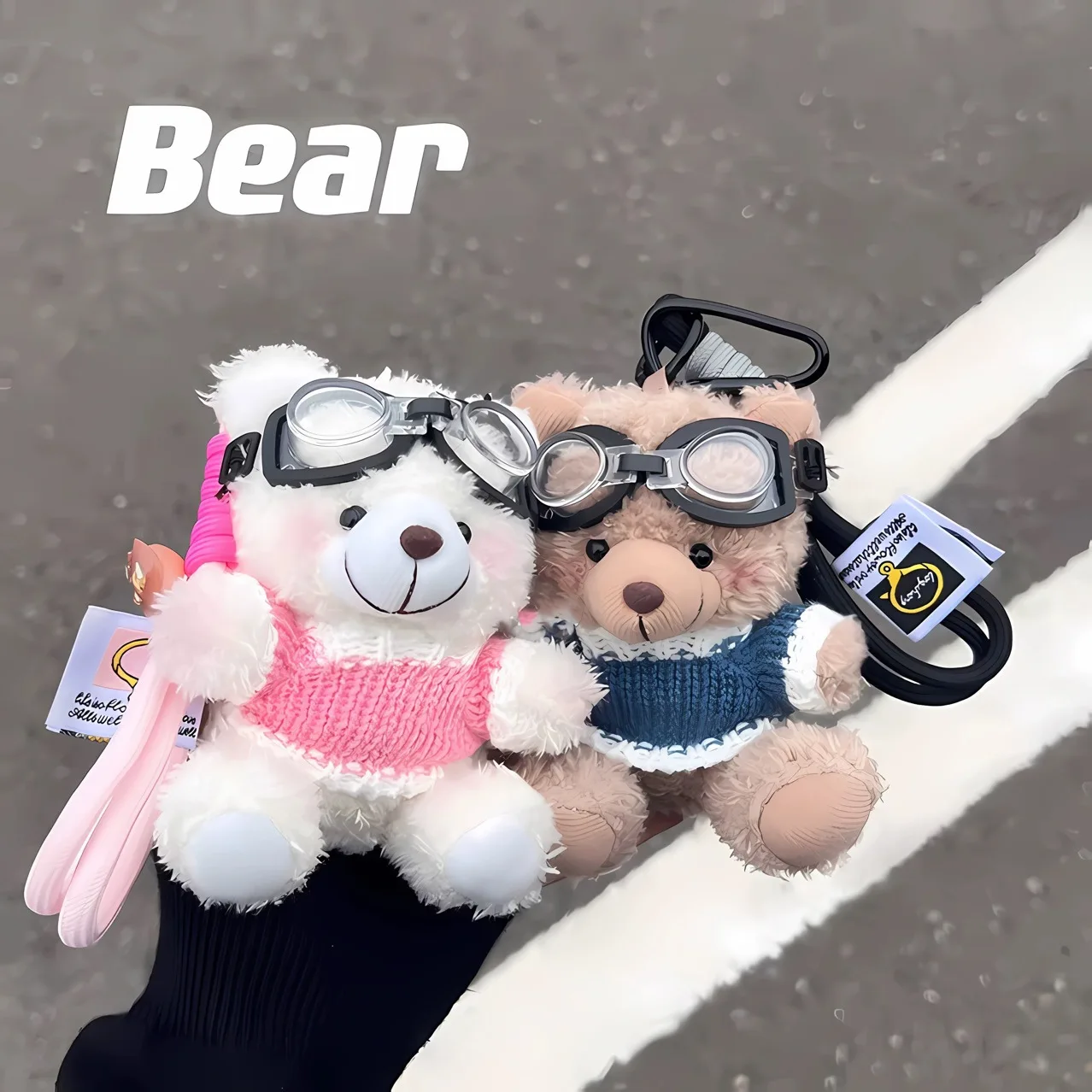 Keyring Pilot Bear Plush Toy Pendant Creative Doll Cute Bear Keychain Bag Pendant Is The Perfect Gift Plush Keychains
Keyring Pilot Bear Plush Toy Pendant Creative Doll Cute Bear Keychain Bag Pendant Is The Perfect Gift Plush Keychains