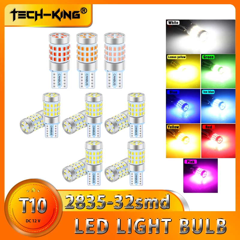 TECH KING T10-2016-42SMD 2PCS car T10 W5W 194 168 LED bulb Canbus Led car turn signal brake rear light indicating wide light
TECH KING T10-2016-42SMD 2PCS car T10 W5W 194 168 LED bulb Canbus Led car turn signal brake rear light indicating wide light