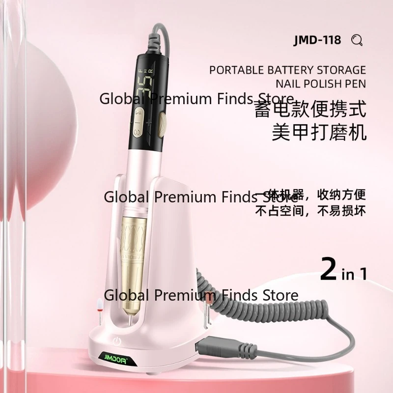 Portable Electric Nail Drill Pen Professional Nail Polishing Grinding Machine for Salon Nail Remover Tools
Portable Electric Nail Drill Pen Professional Nail Polishing Grinding Machine for Salon Nail Remover Tools
