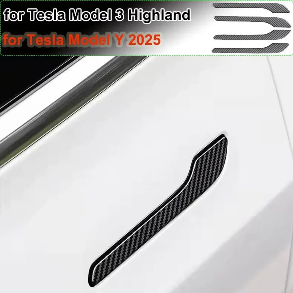 Для Tesla Model Y Juniper 2025: Защитные накладки на дверные ручки, наклейки-протекторы для Model 3 Highland, декоративные наклейки от царапин
Для Tesla Model Y Juniper 2025: Защитные накладки на дверные ручки, наклейки-протекторы для Model 3 Highland, декоративные наклейки от царапин