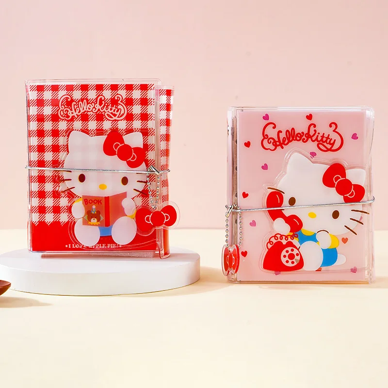 Блокнот M5 Sanrio Hello Kitty с прозрачной обложкой из твилового переплетения, со сменными внутренними страницами, портативный, разборный
Блокнот M5 Sanrio Hello Kitty с прозрачной обложкой из твилового переплетения, со сменными внутренними страницами, портативный, разборный