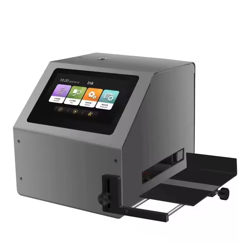 Intelligent Automatic Static Printer 7 Inch Screen Desktop Inkjet Coder For Date And Unique Code On Cosmetic Bags Cartons Cans
Intelligent Automatic Static Printer 7 Inch Screen Desktop Inkjet Coder For Date And Unique Code On Cosmetic Bags Cartons Cans