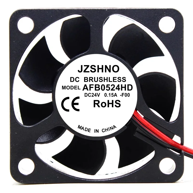 HJY 1-piece JZSHNO AFB0524HD DC24V 0.15A 2-wire cooling fan 50*50*15mm
HJY 1-piece JZSHNO AFB0524HD DC24V 0.15A 2-wire cooling fan 50*50*15mm
