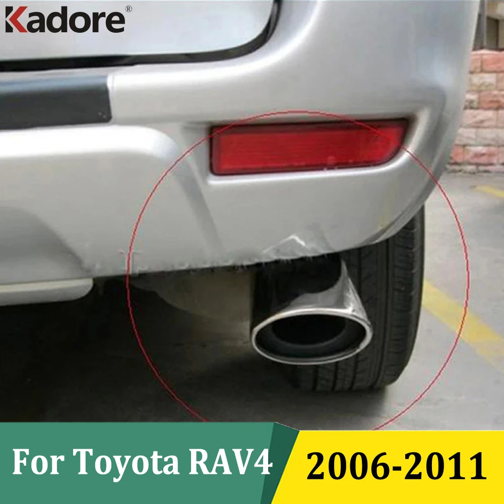 For Toyota RAV4 RAV 4 2006 2007 2008 2009 2010 2011 Stainless Steel Modified Car Rear Round Exhaust Tail Muffler Accessories
For Toyota RAV4 RAV 4 2006 2007 2008 2009 2010 2011 Stainless Steel Modified Car Rear Round Exhaust Tail Muffler Accessories