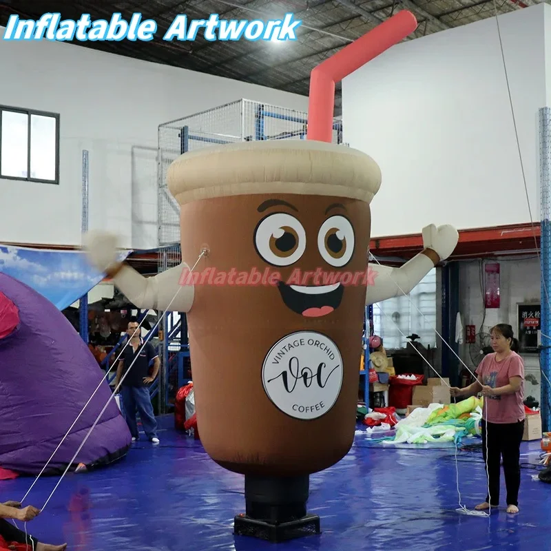 Customized Coffee Cup Shape Giant Waving Hand Air Dancer with Air Blower for Promotion Toys
Customized Coffee Cup Shape Giant Waving Hand Air Dancer with Air Blower for Promotion Toys