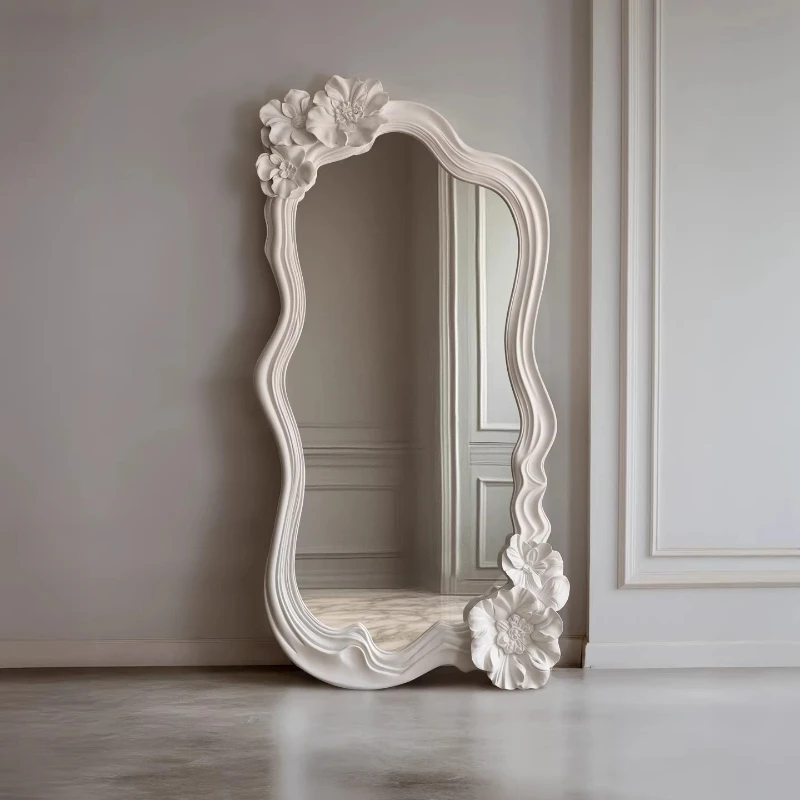 French carved full-length mirror cream style living room whole body mirror large high-end design spiegel woonkamer furniture
French carved full-length mirror cream style living room whole body mirror large high-end design spiegel woonkamer furniture
