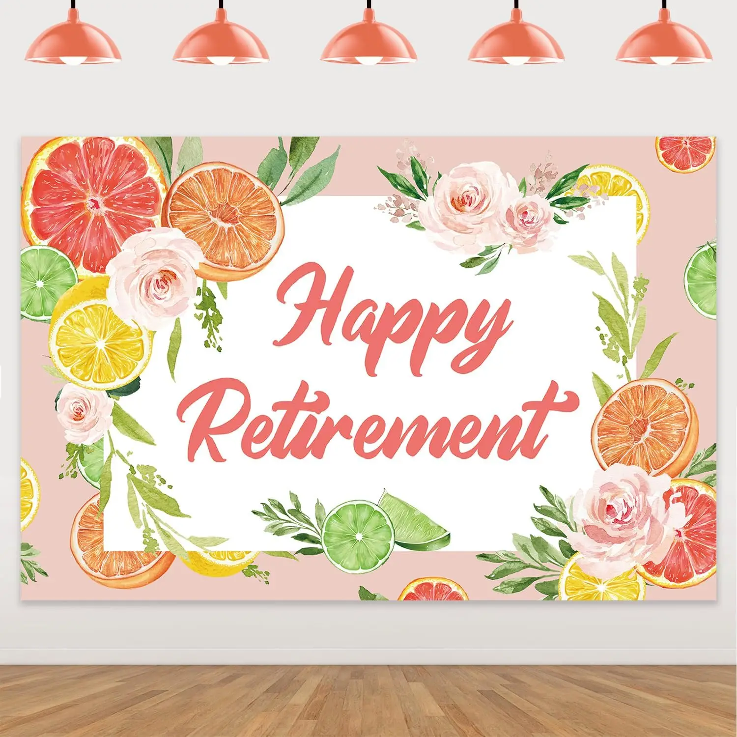 Funmemoir Citrus Happy Retirement Backdrop,Tropical Citrus Background Fruit for Women Men Congrats Retirement Party Supplies
Funmemoir Citrus Happy Retirement Backdrop,Tropical Citrus Background Fruit for Women Men Congrats Retirement Party Supplies