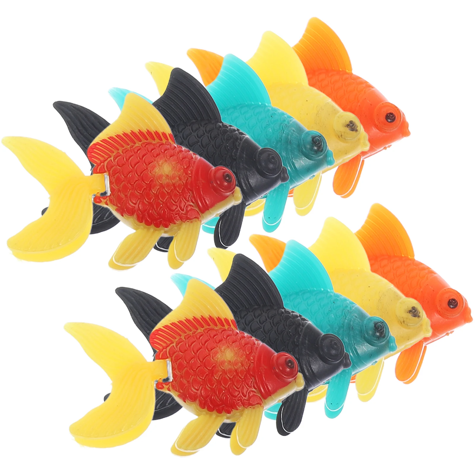 10pcs Artificial Floating Fish for Aquarium Tank Realistic Plastic Decorations Fake Fish Lifelike Moving Pet Supplies
10pcs Artificial Floating Fish for Aquarium Tank Realistic Plastic Decorations Fake Fish Lifelike Moving Pet Supplies