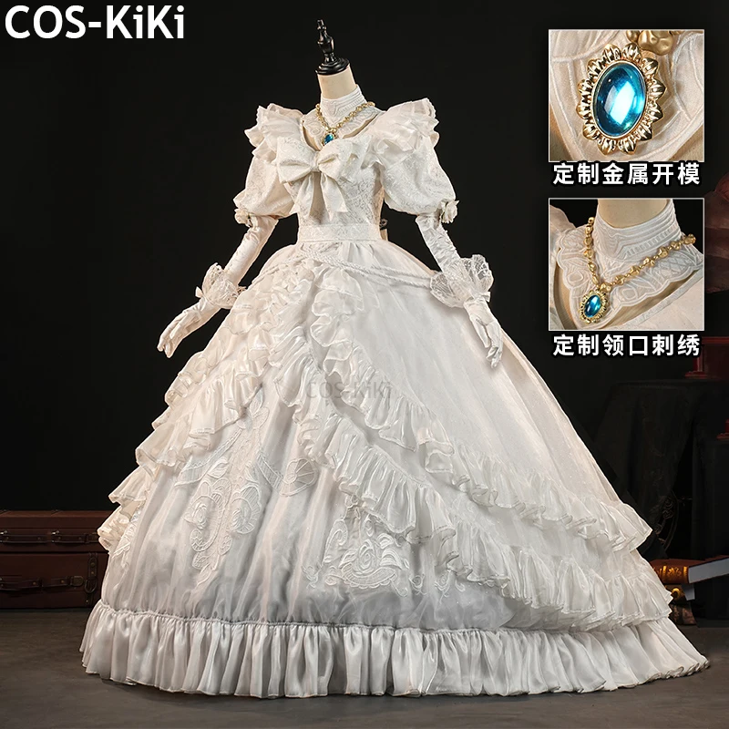 COS-KiKi Identity V Marie Bloody Queen Обещанный день QiZhen Модный игровой костюм Косплей Костюм Великолепное платье наряд на Хэллоуин
COS-KiKi Identity V Marie Bloody Queen Обещанный день QiZhen Модный игровой костюм Косплей Костюм Великолепное платье наряд на Хэллоуин