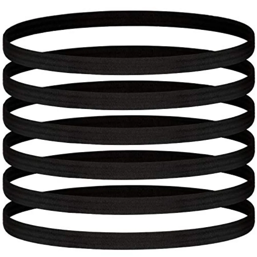 30 Pieces Thin Sports Elastic Headbands Exercise Skinny Athletic Hair Bands Anti-Slip Stretchy Sweatbands for Men and Women Run
30 Pieces Thin Sports Elastic Headbands Exercise Skinny Athletic Hair Bands Anti-Slip Stretchy Sweatbands for Men and Women Run