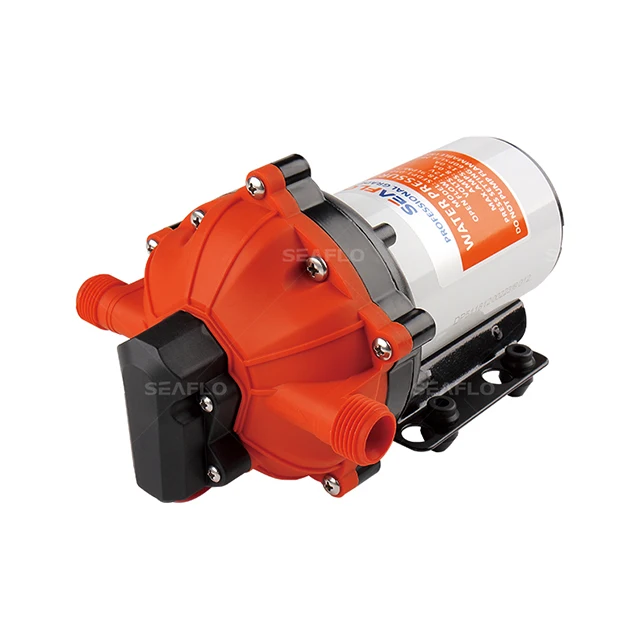 SEA FLO 51 Series High Pressure Pump 12/24V 5.0GPM 60PSI Diaphragm Pump for Marine
SEA FLO 51 Series High Pressure Pump 12/24V 5.0GPM 60PSI Diaphragm Pump for Marine