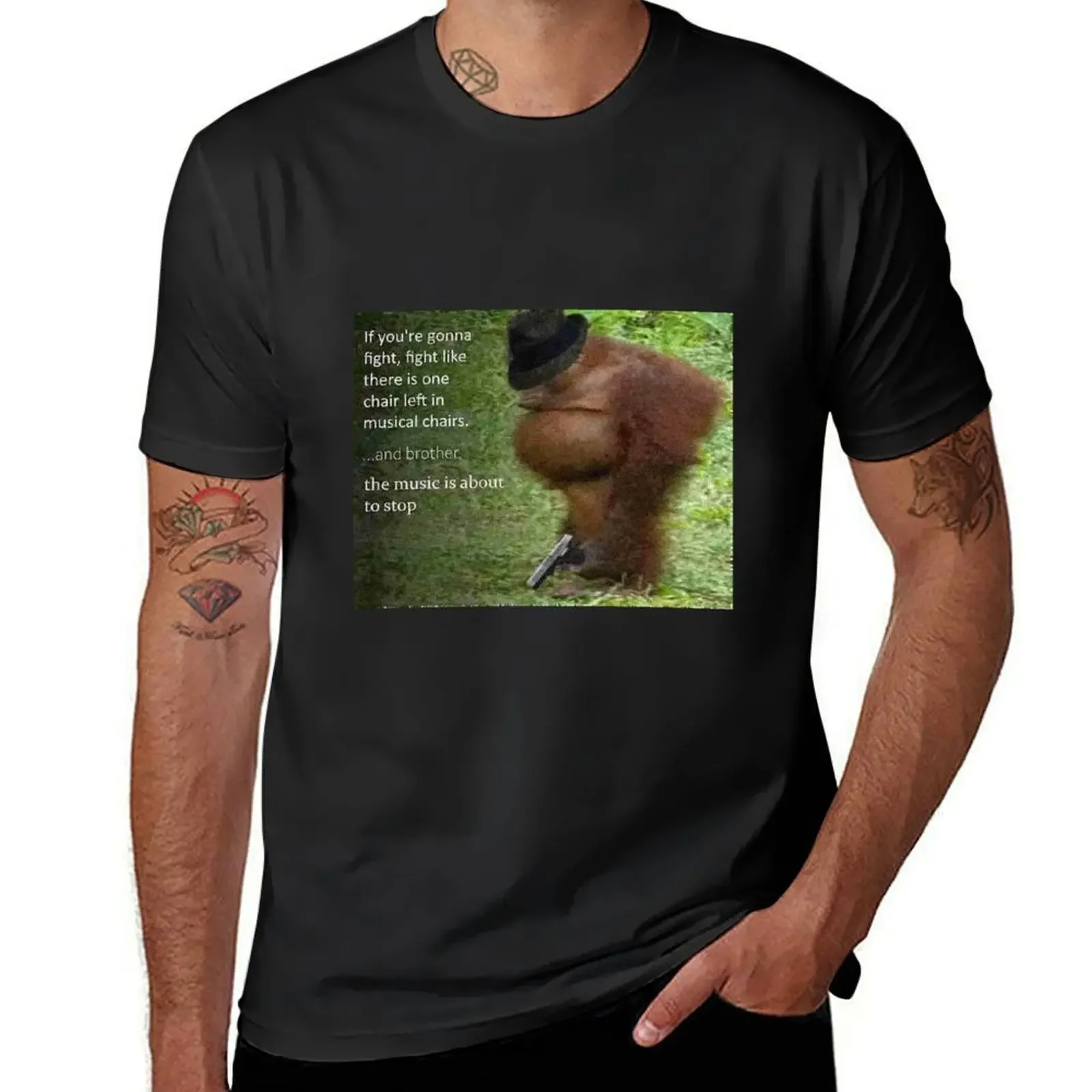 FUNNY MONKEY - FEDORA FAT MONKE EPIC T-Shirt summer tops oversized graphic tee t shirt men 100℅ cotton
FUNNY MONKEY - FEDORA FAT MONKE EPIC T-Shirt summer tops oversized graphic tee t shirt men 100℅ cotton