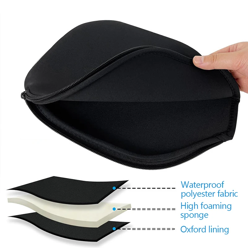 For Training Sports Practice Gift Pickleball Racket Cover Supplies Protector With Handle Strap Storage Holder Racket Protection