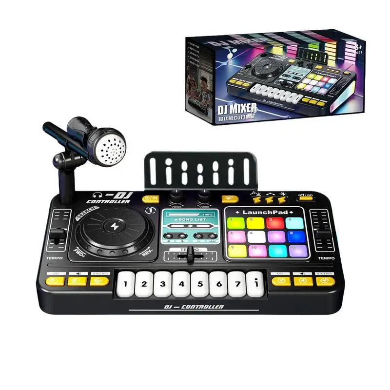Toy Piano With Microphone Portable USB Charging Kids Keyboard Table With Lights DJ Learning Keyboard Mixer Digital Audio
Toy Piano With Microphone Portable USB Charging Kids Keyboard Table With Lights DJ Learning Keyboard Mixer Digital Audio