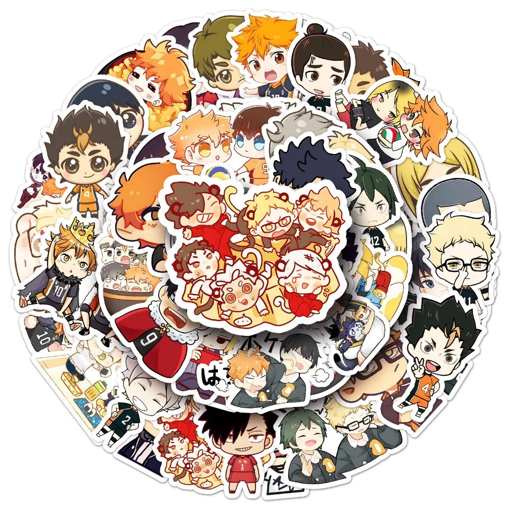 51pcs Haikyu!! Hinata Shoyo Kageyama Tobio Self-adhesive Anime Stickers Manga Cartoon Kawaii Drawing Doodle Decorations
51pcs Haikyu!! Hinata Shoyo Kageyama Tobio Self-adhesive Anime Stickers Manga Cartoon Kawaii Drawing Doodle Decorations