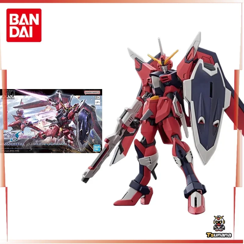 Bandai Original Gundam Model Kit Anime Figure HG 1/144 IMMORTAL JUSTICE GUNDAM Action Figures Toy Collectible Gifts for Children
Bandai Original Gundam Model Kit Anime Figure HG 1/144 IMMORTAL JUSTICE GUNDAM Action Figures Toy Collectible Gifts for Children