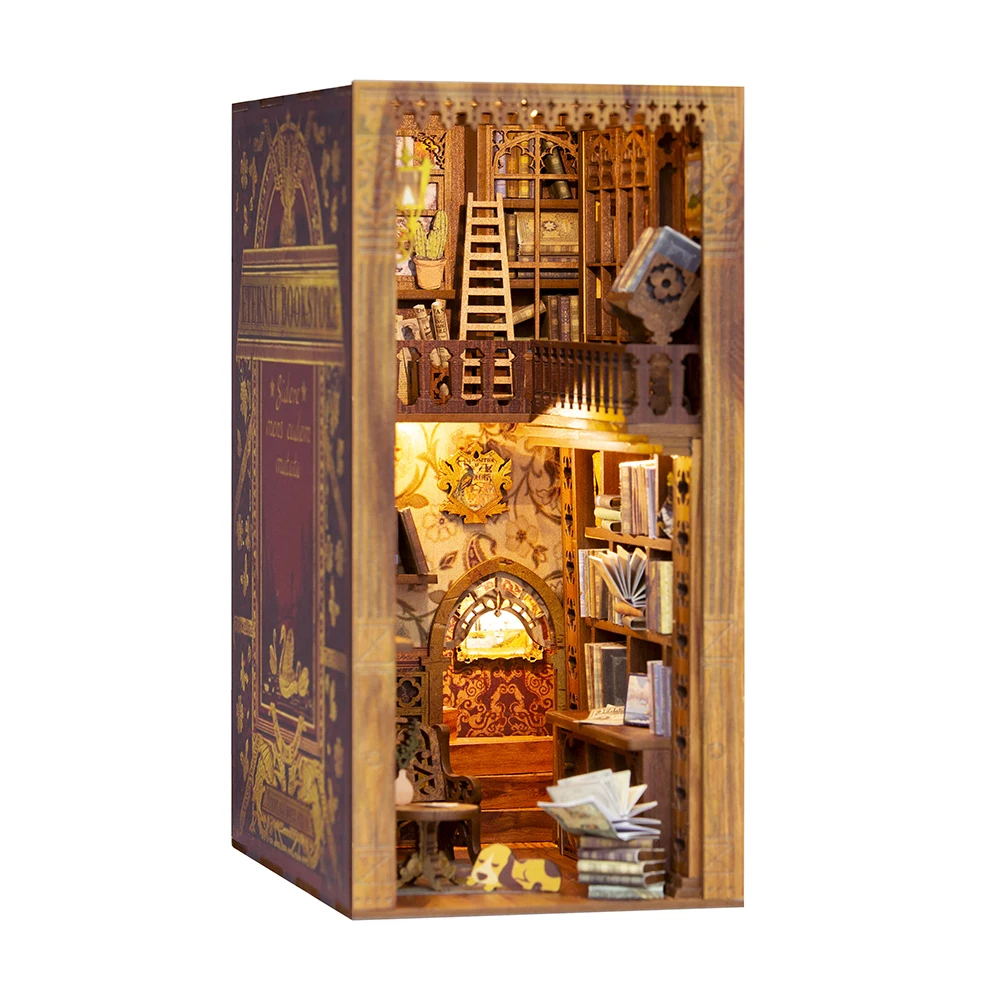 Набор для создания книжного уголка CuteBee: 3D-пазл, миниатюрный домик, набор для творчества, деревянный книжный уголок (горячая распродажа)
Набор для создания книжного уголка CuteBee: 3D-пазл, миниатюрный домик, набор для творчества, деревянный книжный уголок (горячая распродажа)