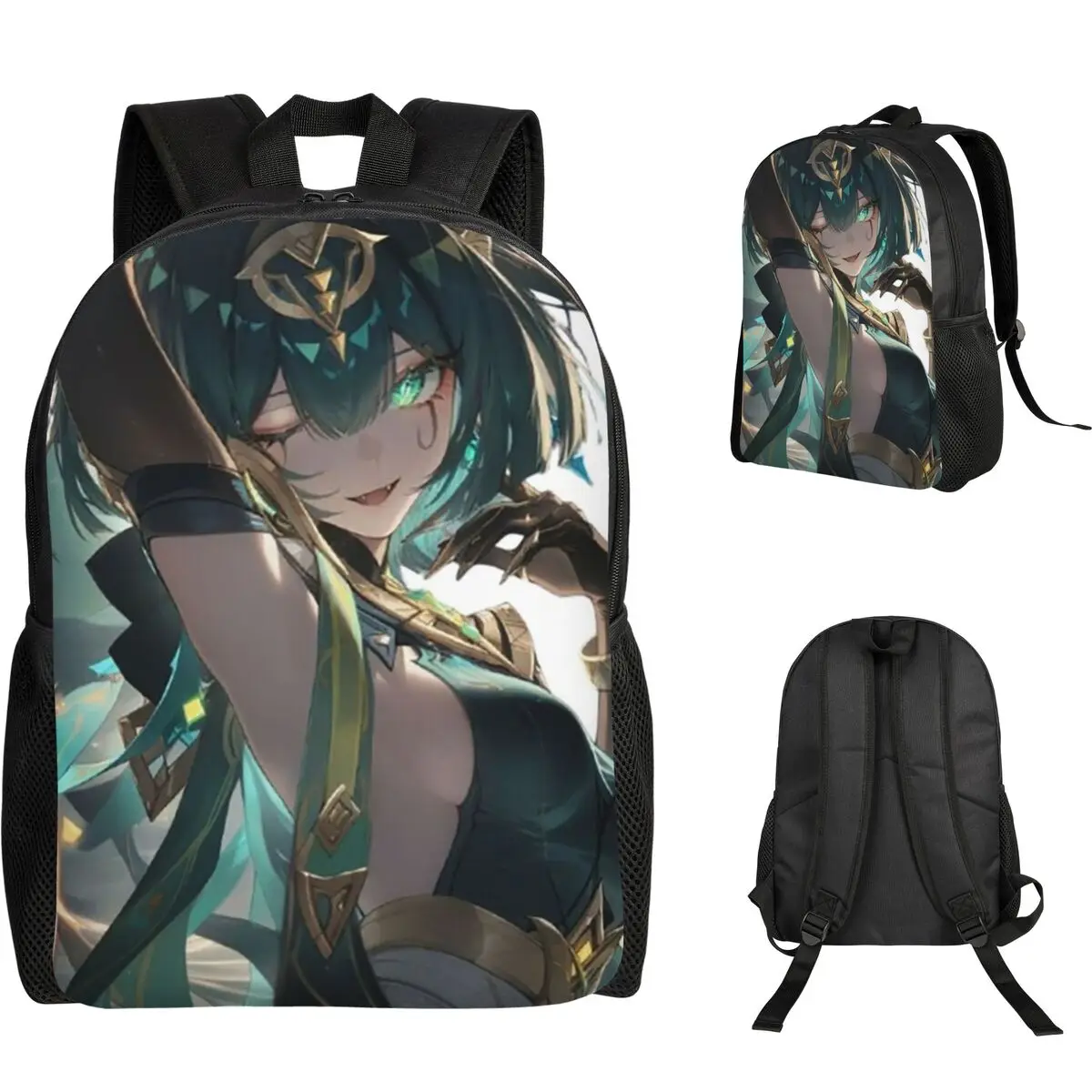 Genshin Impact Nefer Armpit Leak Backpack Student Boys Girls BookBag School Bag Computer Shoulder Bags
Genshin Impact Nefer Armpit Leak Backpack Student Boys Girls BookBag School Bag Computer Shoulder Bags