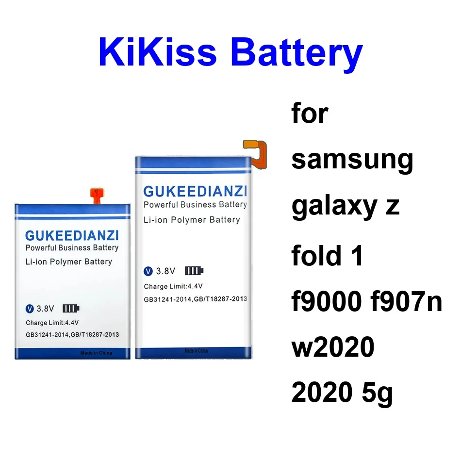 2600Mah For Samsung Galaxy Z Fold 1 F9000 F907n W2020 2020 5G Battery EB-BF907ABA EB-BF907ABA+EB-BF901ABA EB-BF901ABA
2600Mah For Samsung Galaxy Z Fold 1 F9000 F907n W2020 2020 5G Battery EB-BF907ABA EB-BF907ABA+EB-BF901ABA EB-BF901ABA