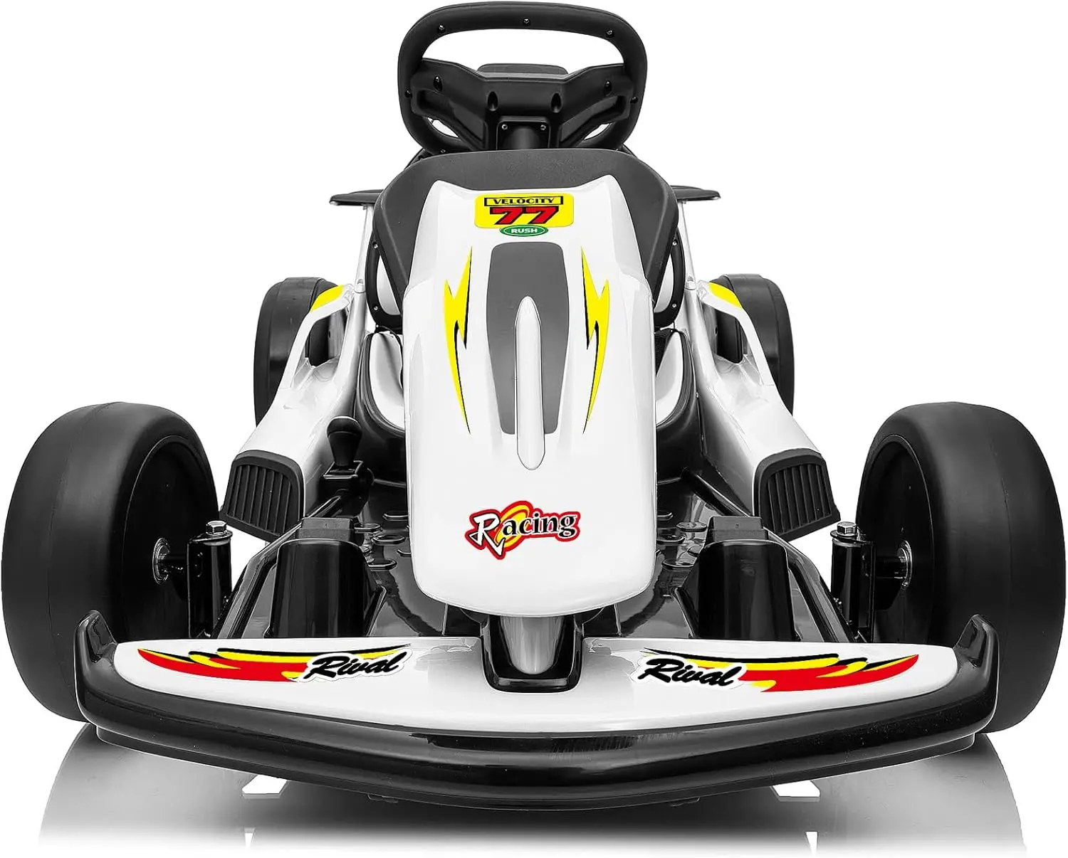 24V Electric Go Kart, Drift Car Outdoor Ride on Toy with EVA Tires, 400W Motor, 8.1 MPH, Music, Wireless, Drift Mode and 2 Speed
24V Electric Go Kart, Drift Car Outdoor Ride on Toy with EVA Tires, 400W Motor, 8.1 MPH, Music, Wireless, Drift Mode and 2 Speed