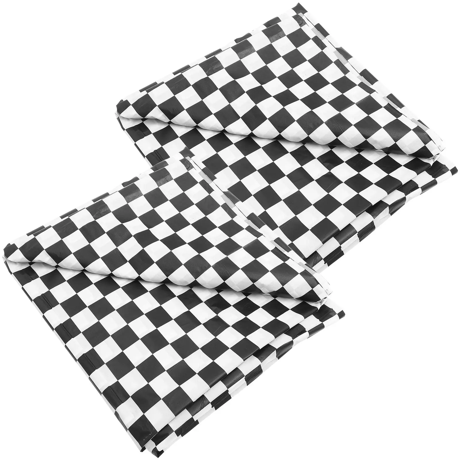 2Pcs Thickened Tablecloth Plastic Table Cloth Black Racing Plaid Rectangular Protective Cover Party Supplies Checkered
2Pcs Thickened Tablecloth Plastic Table Cloth Black Racing Plaid Rectangular Protective Cover Party Supplies Checkered