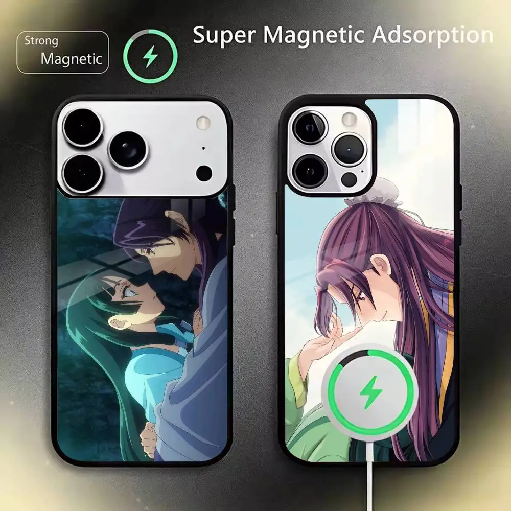 M-Maomao & Jinshi-The Apothecary Diaries Phone Case For IPhone17 16 15 14 13 12 11 Pro Max Plus Wireless Charger Cover Funda
M-Maomao & Jinshi-The Apothecary Diaries Phone Case For IPhone17 16 15 14 13 12 11 Pro Max Plus Wireless Charger Cover Funda